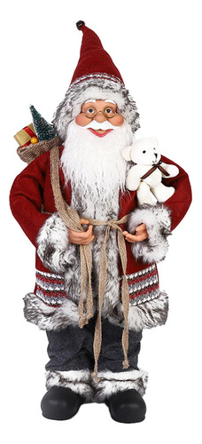 Figuras De Papá Noel, Estatua De Papá Noel, 60cm