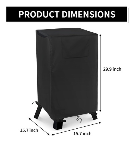 Cubierta Para Olla De Pavo Impermeable 500d 46x46x91 Cm
