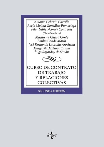 Libro: Curso De Contrato De Trabajo Y Relaciones Colectivas.