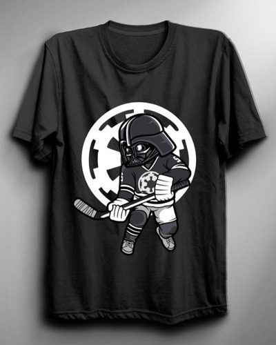 Polera De Mujer De Star Wars Hockey Player Darth Vader