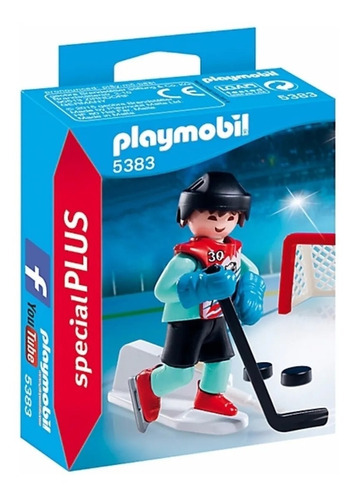 Playmobil 5383 Jugador De Hockey - Dgl Games & Comics