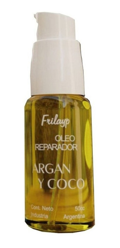 Oleo Reparador Argan Y Coco Frilayp X 50 Cc C/valvula