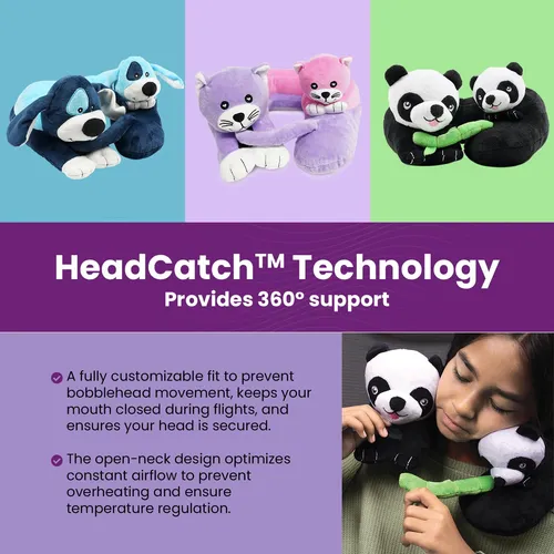 Almohada De Viaje Para Niños Soporte De Cuello Gatitos