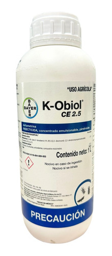 Imagen 1 de 6 de Insecticida Gorgojo Palomilla Para Granos Y Semillas K-obiol