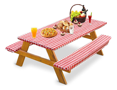 Cubierta De Mesa De Picnic Cubiertas De Banco (72  X 30...