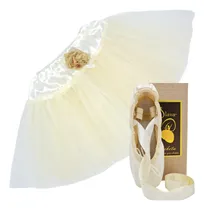Comprar Tutu + Zapatillas Puntas Con Cintas Ballet Niñas Danza Soko