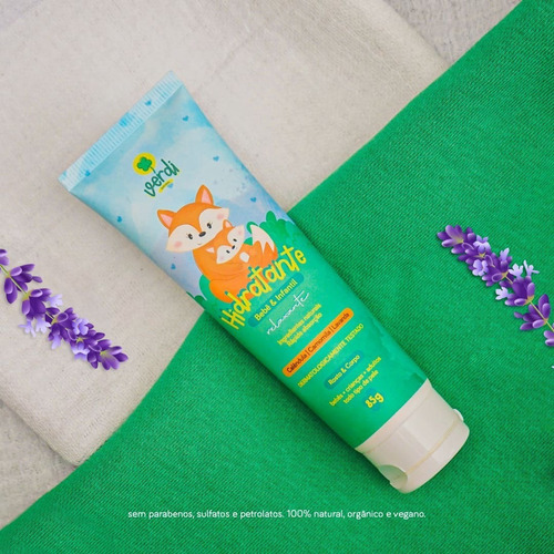 Imagem 7 de 10 de Hidratante Natural Relaxante P/ Bebê Verdi Natural ® Vegano