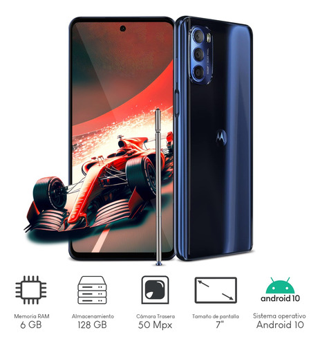 Celular Motorola Moto G Stylus 4gb 128gb Azul Acero + Regalo