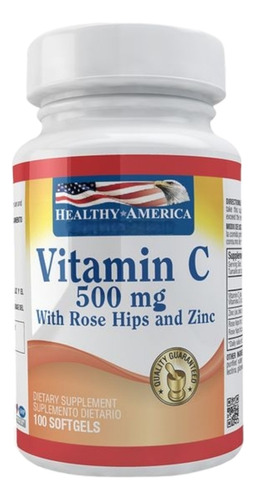 Vitamina C 500 Mg Rose X100