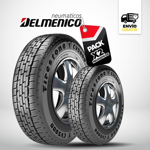 Imagen 1 de 2 de Neumáticos Firestone 195/70x15 Cv 5000 Por Dos Unidades