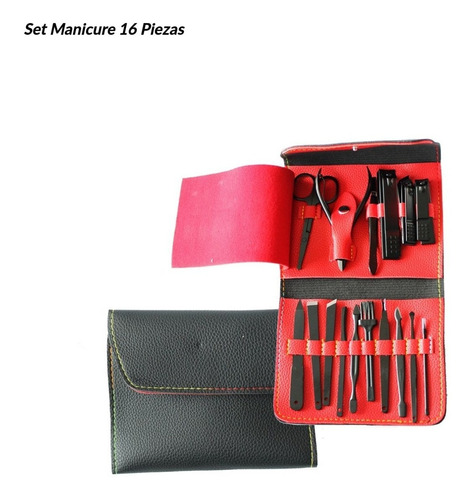 Set De Herramientas Manicure, Pedicure, Facial Profesional