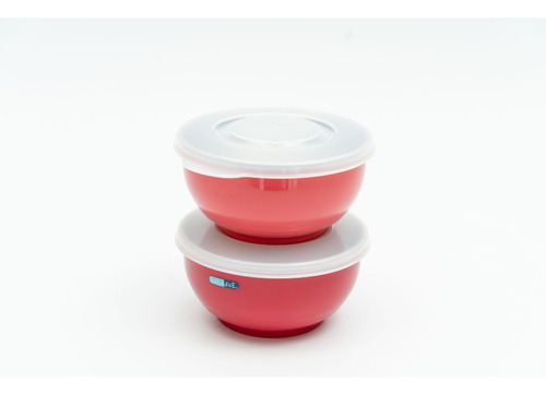 Pack X2 Bowls Acero Inoxidable Tapa Hermética 250ml Tupper