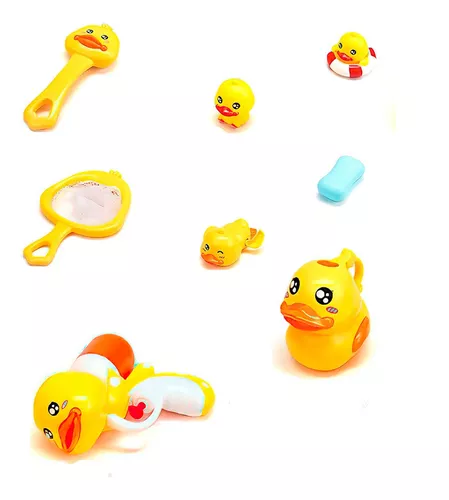 Juguete Patito Baño Bañera Tina Piscina Agua Bebe Niños Color Ab