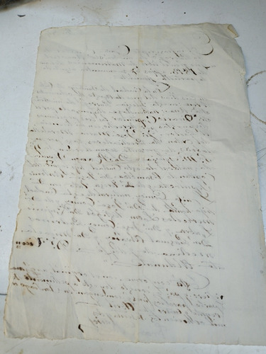 Documentos Antiguo 1862 My (Usado)