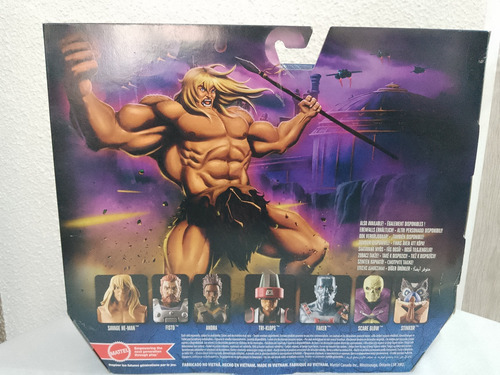 Master Of The Universe Savage He-man Revelation (Usado)