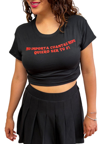 Crop Tops Deportivos Mujer Kit De 3 Playeras Para Gym Multicolor Unitalla