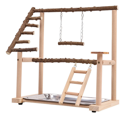 Parque De Juegos Para Pájaros, Resistente Soporte De Juego