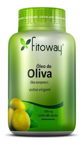 Óleo De Oliva 1000mg Antioxidante - 60 Cápsulas - Fitoway