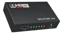 Comprar Duplicador Splitter Cabo Hdmi 1x4 Divisor Full Hd 1.4 3d Hub