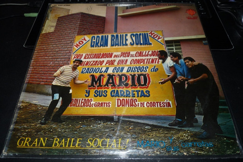 Jch- Mario Y Sus Carretas Gran Baile Social Lp