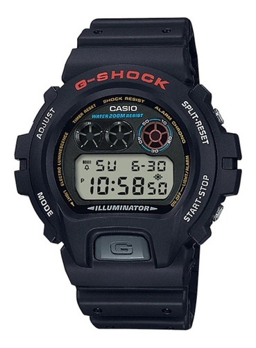 Relógio Masculino Casio G-shock Dw-6900-1vdr Original +nf