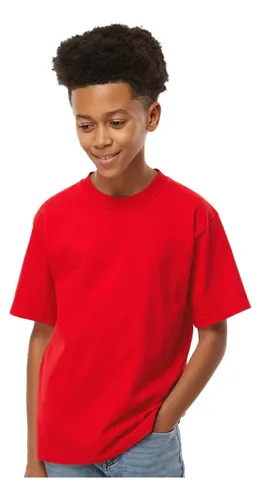 Playera roja lisa new arrivals