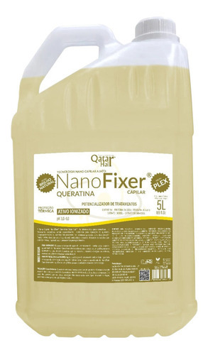 Nano Fixer Tecnologia Queratina Capilar Jato Ion Qatar 5l