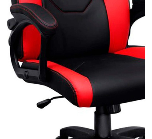 Cadeira Gamer Pcyes Mad Racer V6 Turbo Cor Vermelho
