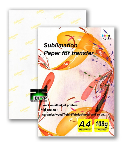 Papel Para Sublimar A4  Premium Original 