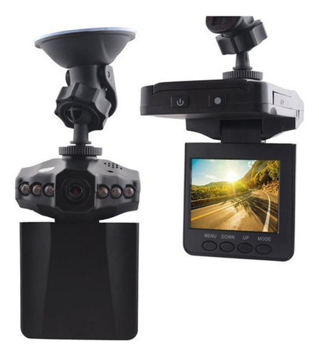 Dash Cam V De 2.4 Pulgadas Con Seis Luces Led Hd Car Surveil