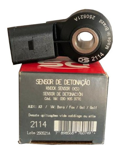 Sensor Detonacao Fox 1.0 8v 07 08 09 10 Ler Descricao Ds2114