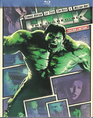 El Increíble Hulk | Blu Ray Edward Norton Película Nuevo