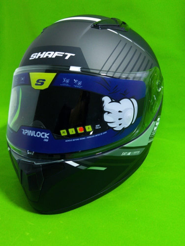 Casco Moto Integral Shaft Mate