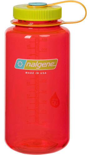 Botella P/ Agua Nalgene Capacidad De 1 L , Rojo