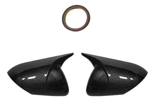 Fibra De Carbono Espejo Retrovisor Mazda 3 09-13 Axela Bl