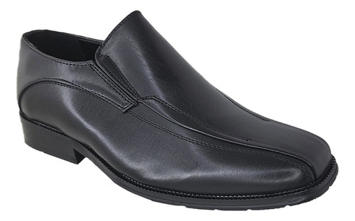 Zapato Formal De Vestir Sin Cordon  Adulto 3223 Negro Casual