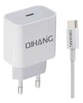 Comprar Cargador 20w + Usb Tipo C Type C Pd Carga Rapida Qihang Z85 Color Blanco