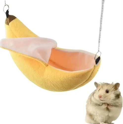 Casa, Cama Hamaca Colgante Para Hamster Y Pequeños Roedores 