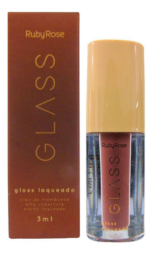 Gloss Laqueado Ruby Rose Glass Bg02 3ml