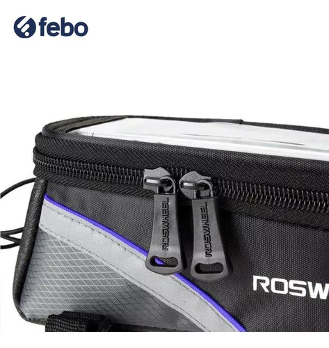 Bolso Porta Celular Al Caño Superior Bicicleta Roswheel -Ros035 — Hambike