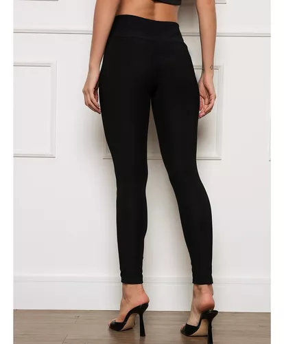 Calça Legging Montaria Zíper Duplo