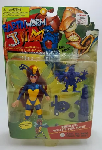 Earth Worm Jim Princess What S Her Name Playmates Trujillo S (Usado)