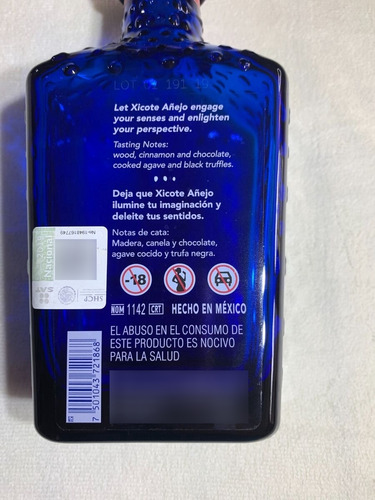 Tequila Xicote Añejo 750 Ml - mL a $400