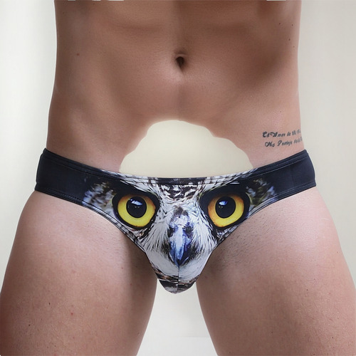 Calzoncillos Con Estampado Suave Y Transpirable Para Hombre