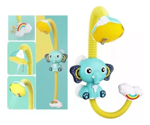 Ducha Eléctrica Para Bañera De Bebe Diseño De Elefante