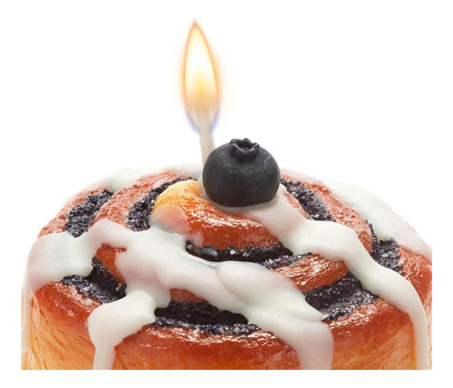 Velas De Vela Mesiiloly Cinnamon Roll En Forma De Canela De