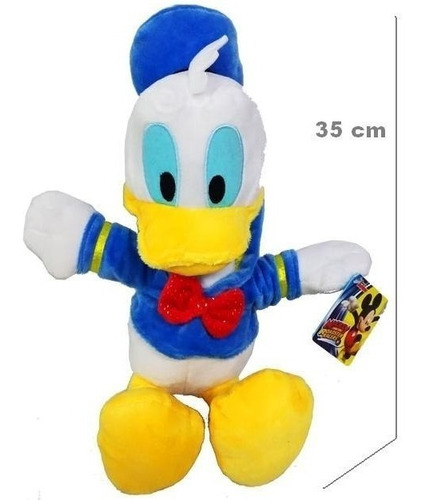 Imagen 2 de 7 de Peluche Disney Donald Original 35 Cm Jeg 26772 El Gato
