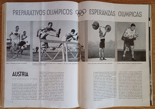 11 Revistas Juegos Olímpicos 1936 Berlin Enc Tapa Dura (Usado)