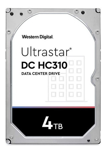 Disco Duro Para Servidor Western Digital Wd Ultrastar 4t /vc Color Blanco