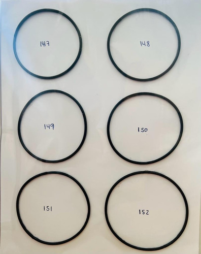 Imagen 2 de 3 de Oring Para Tapavalvula Carros Camionetas Tapa De Gasolina